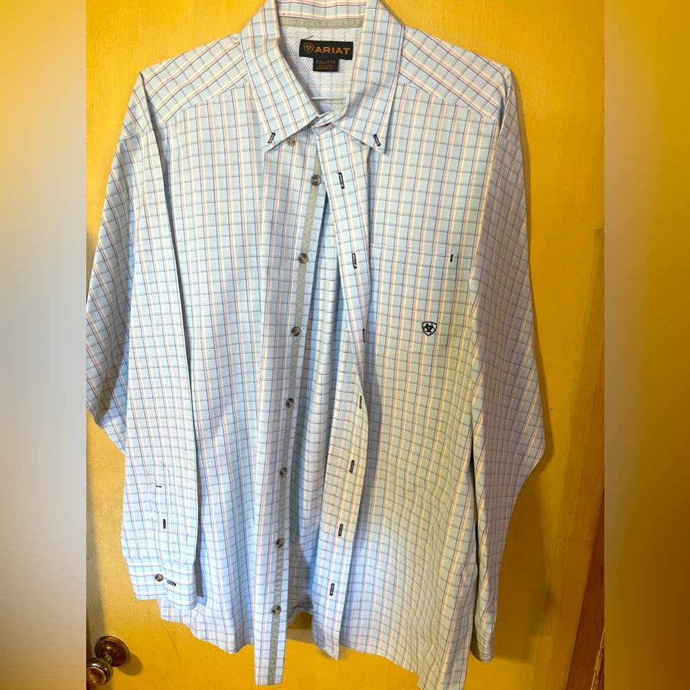 Ariat long sleeve western shirt